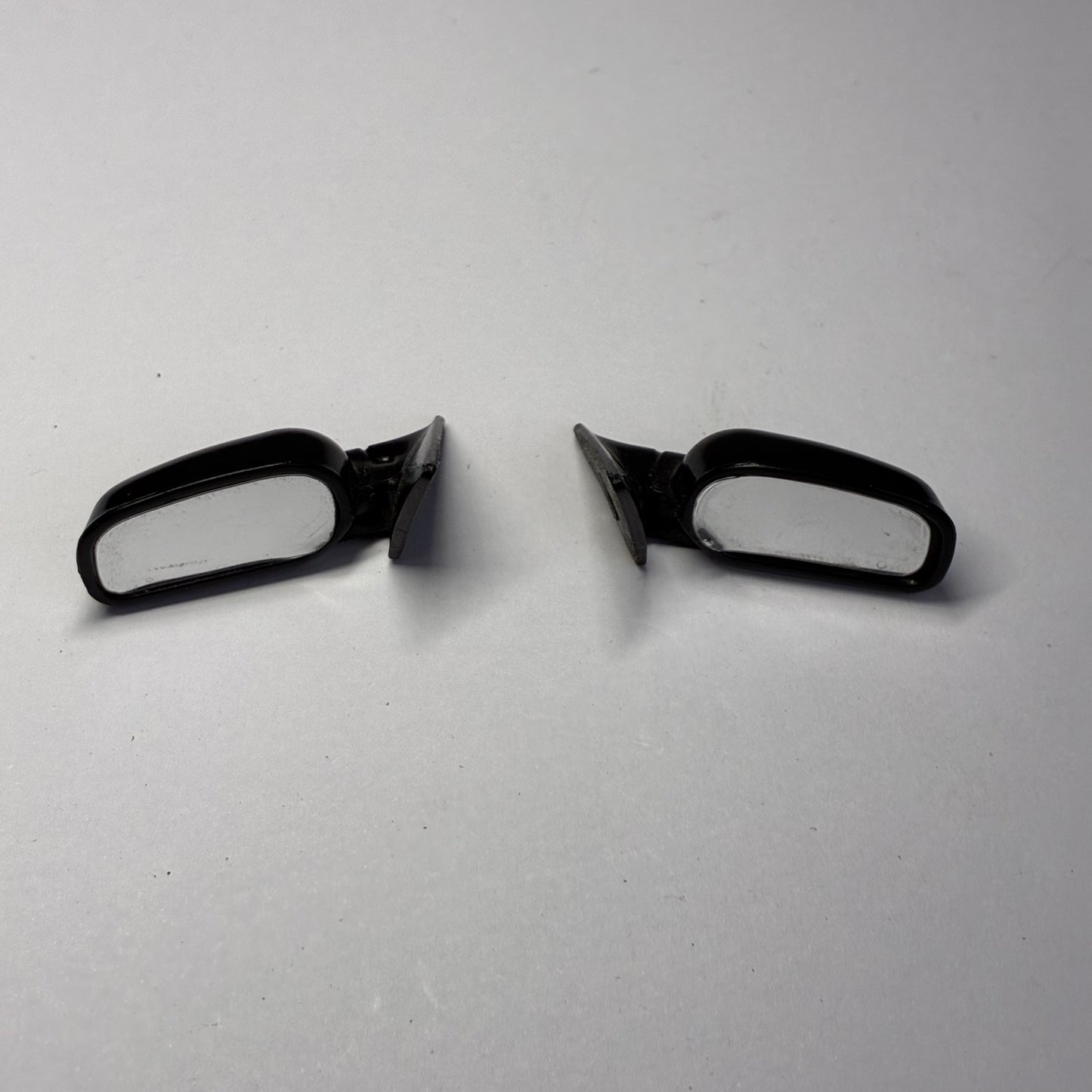 Black Wing Mirrors Pair
