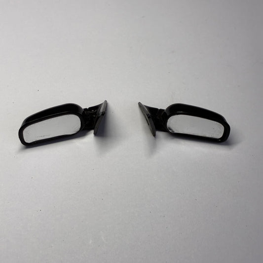 Black Wing Mirrors Pair