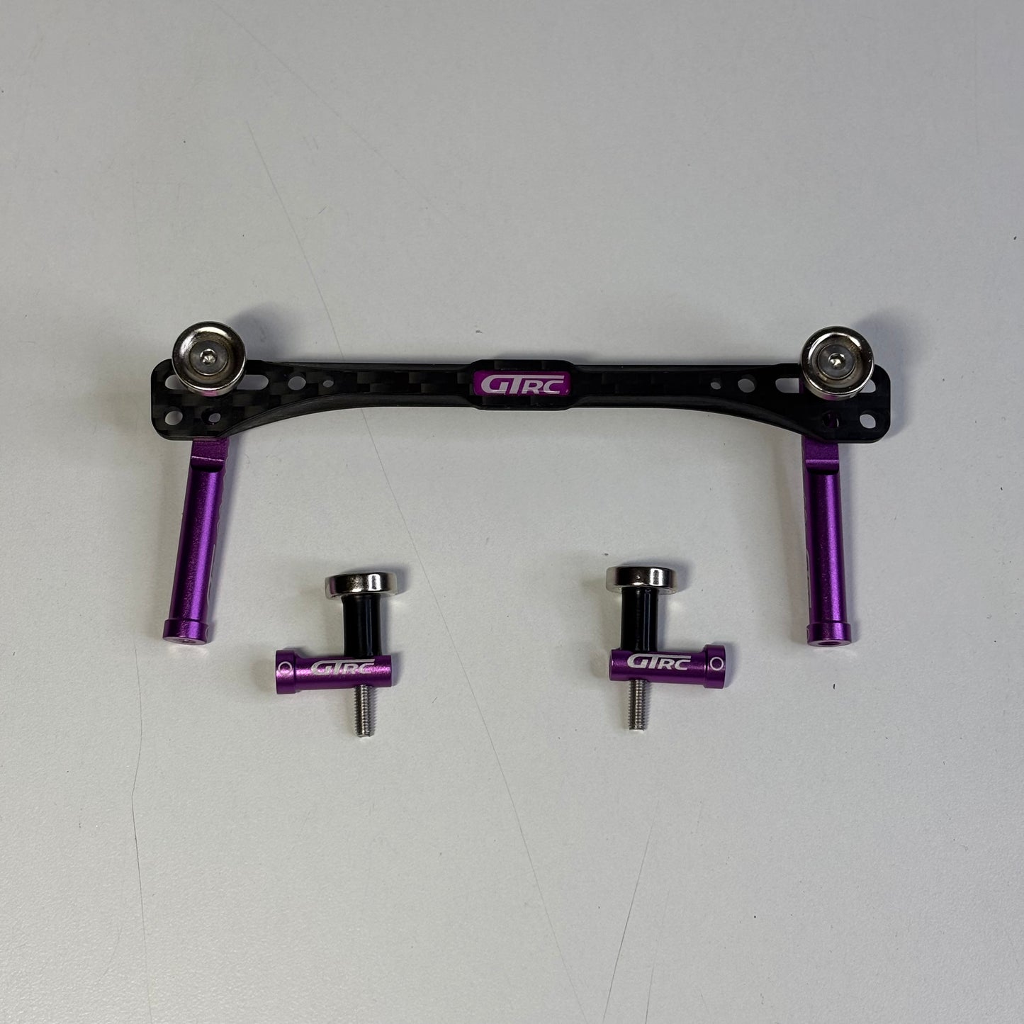 GTRC Purple Magnet Stealth Body Mount Set Front Rear