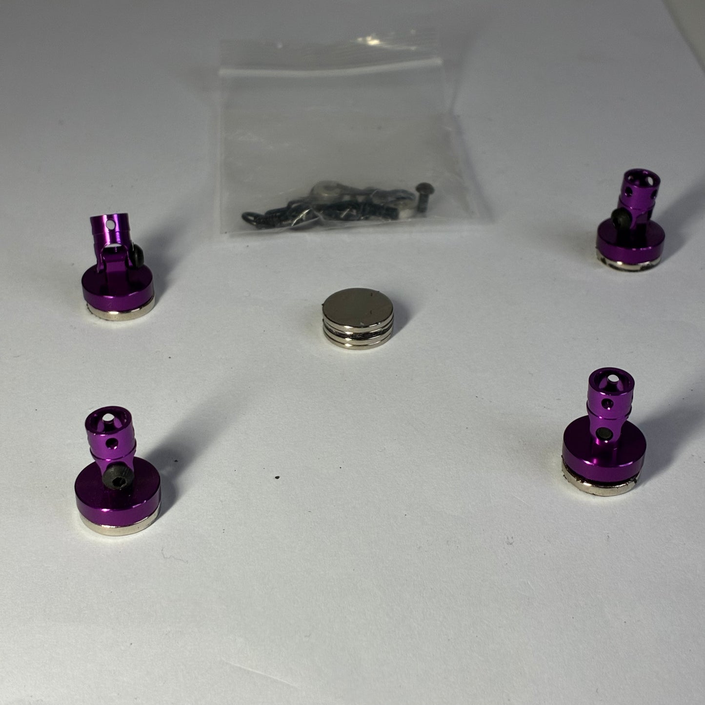 Purple Body Magnet Mounts