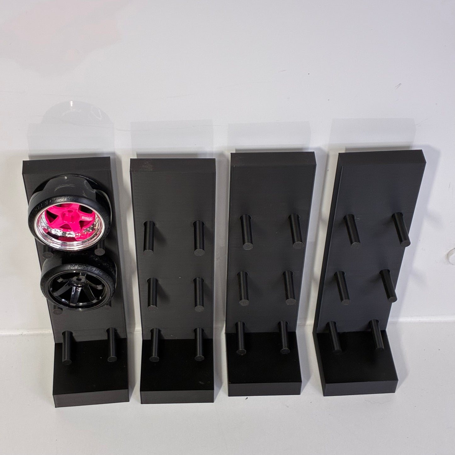 3D Printed Wheel Stands 4x Available