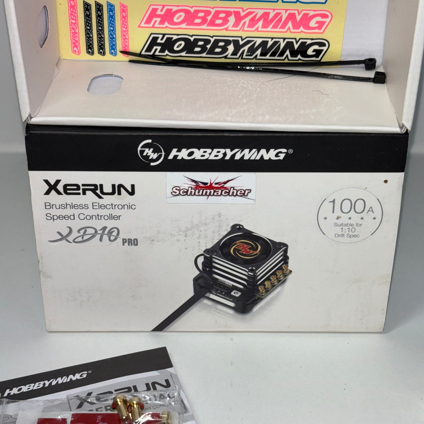 Hobbywing Xerun XD10 Pro Brushless ESC Black Alloy