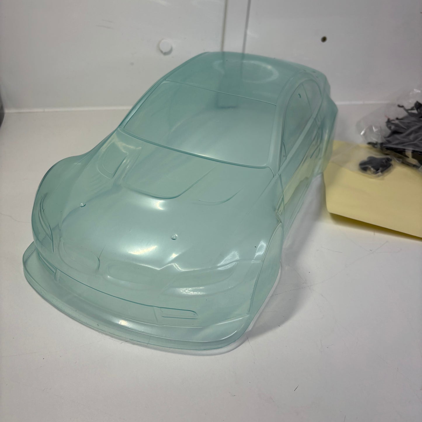 BMW E92 3 Series M3 Clear Uncut Bodyshell With Spoiler Kit