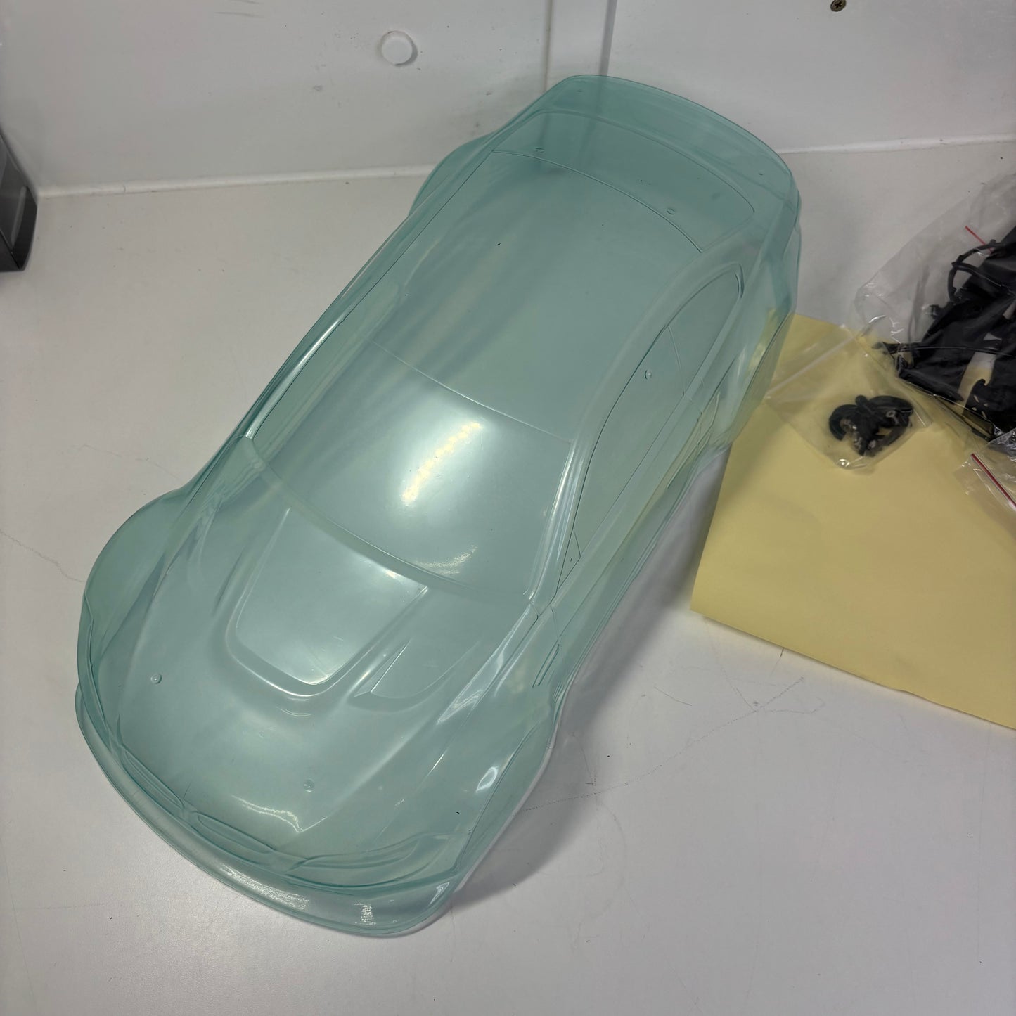 BMW E92 3 Series M3 Clear Uncut Bodyshell With Spoiler Kit