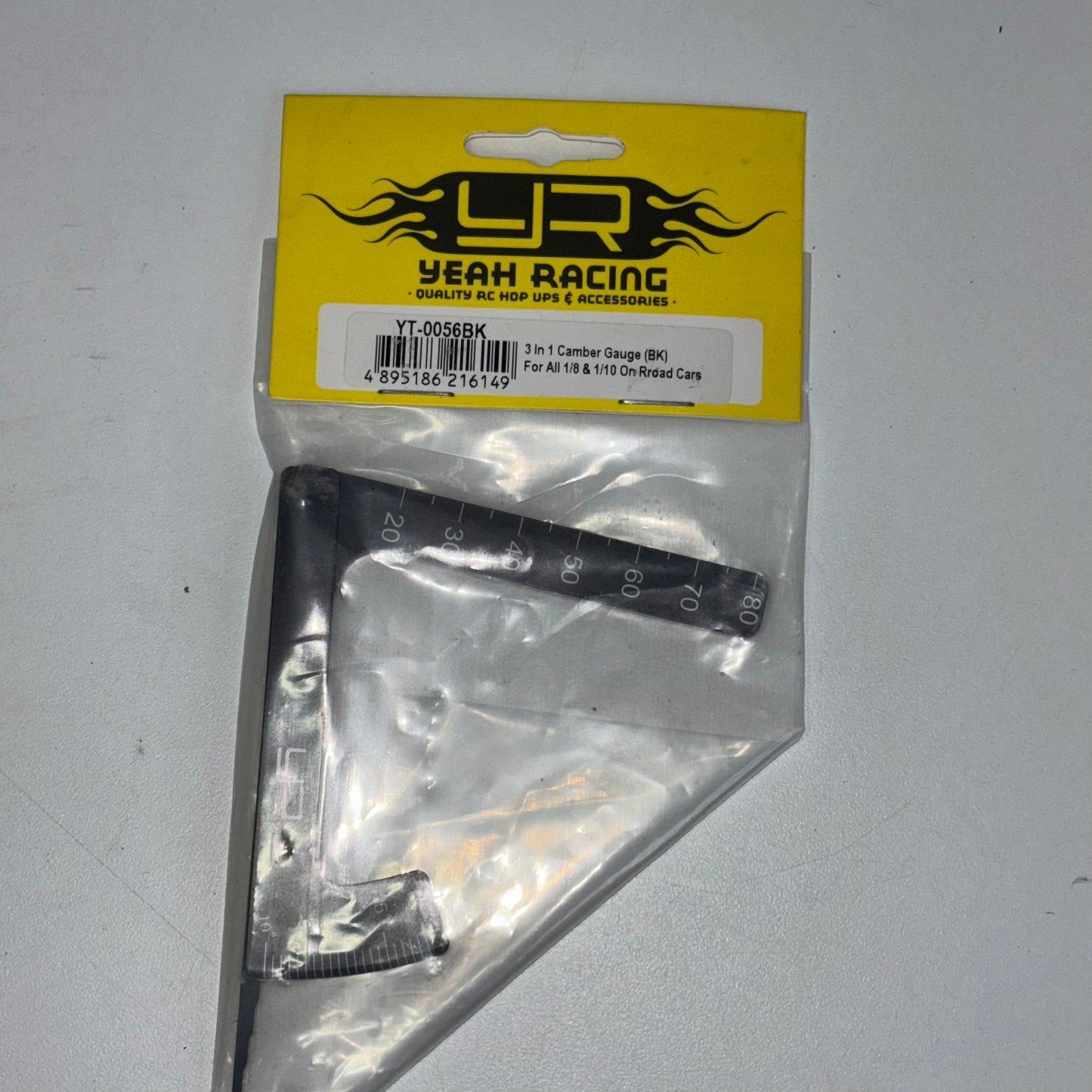 Yeah Racing 3 in 1 Camber Gauge YT-0056BK
