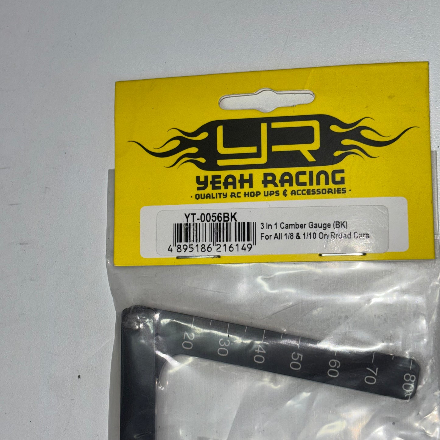Yeah Racing 3 in 1 Camber Gauge YT-0056BK