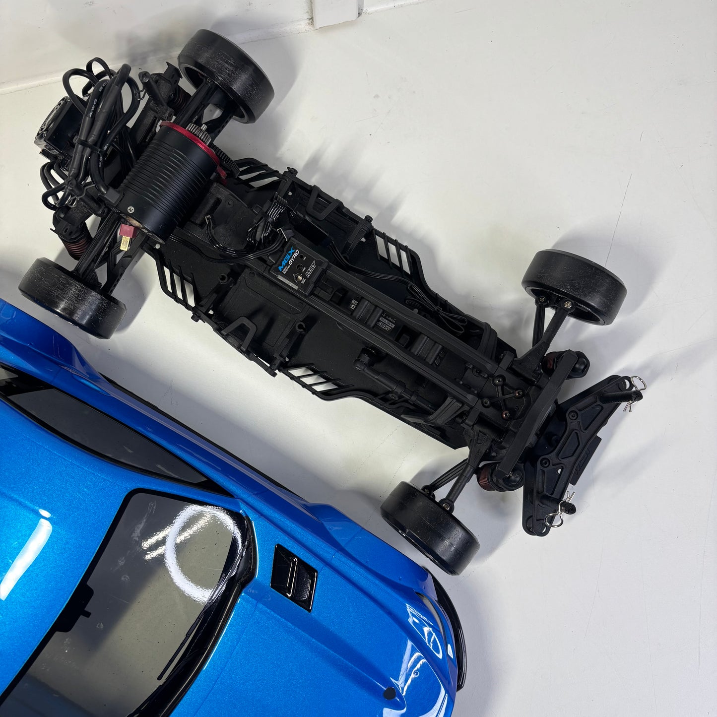 MST RMX 2.5 RTR Ready To Drift Chassis Brushless Ford Mustang