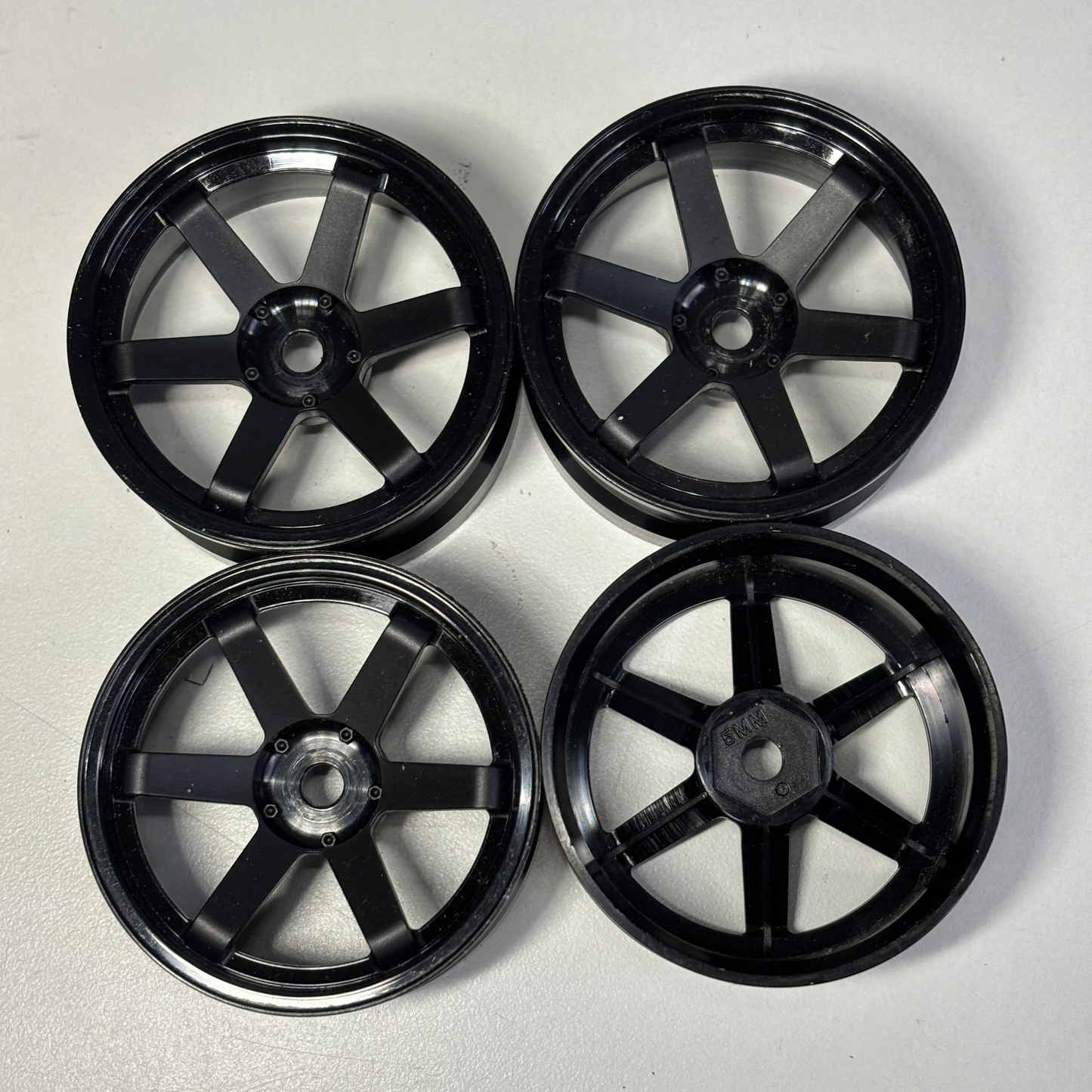 Shibata Black Wheels Offset 5mm And 7mm