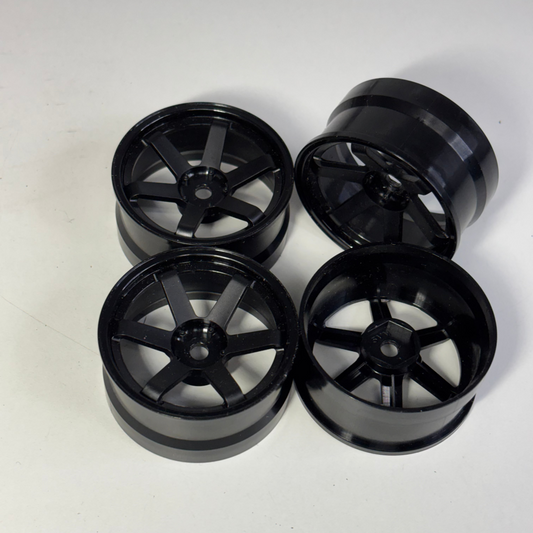 Shibata Black Wheels Offset 5mm And 7mm