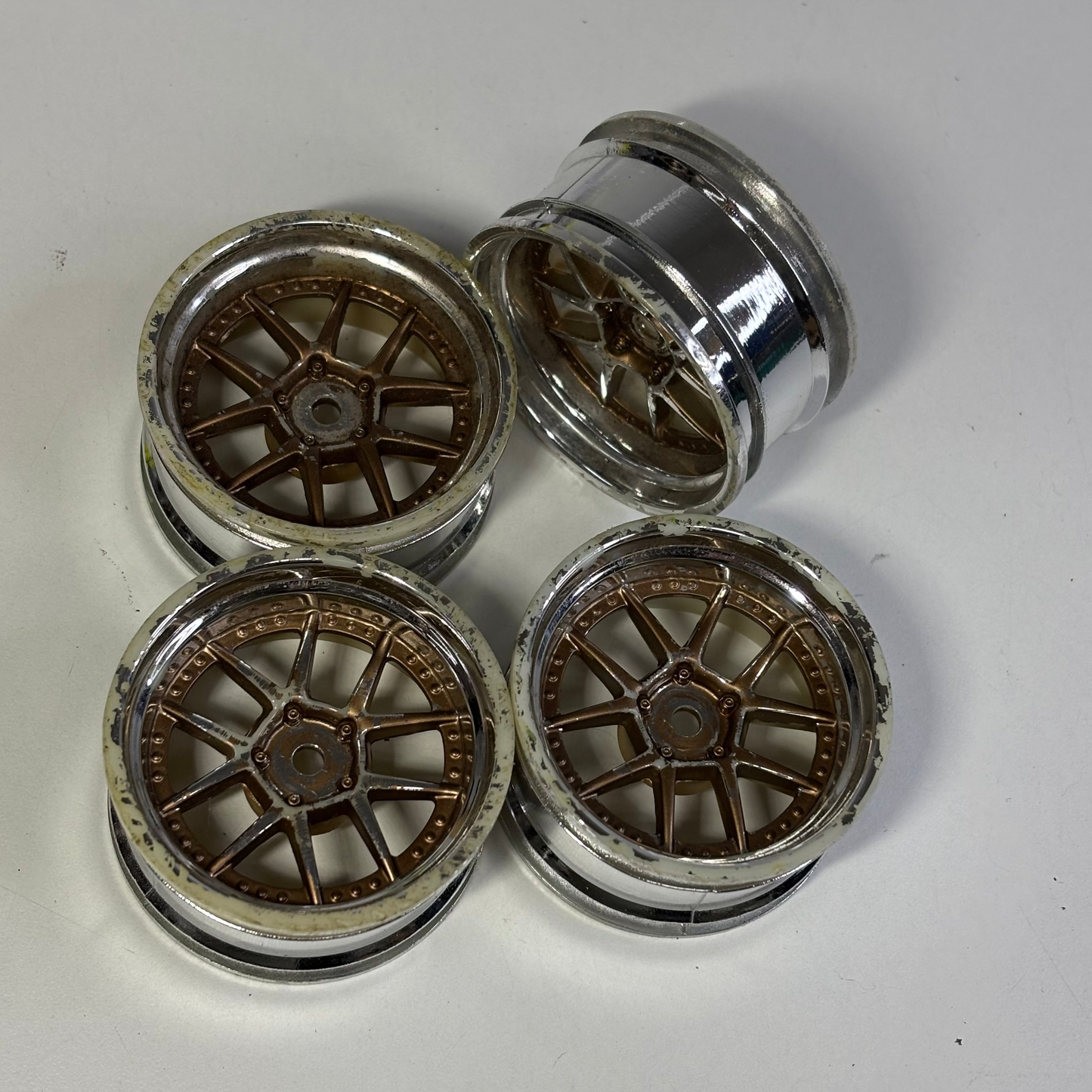 Hpi Copper Chrome Wheels Offset 6mm