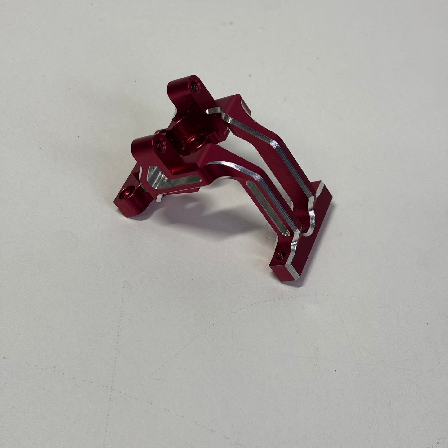 Yokomo Red Alloy Bulkhead Front Lightweight