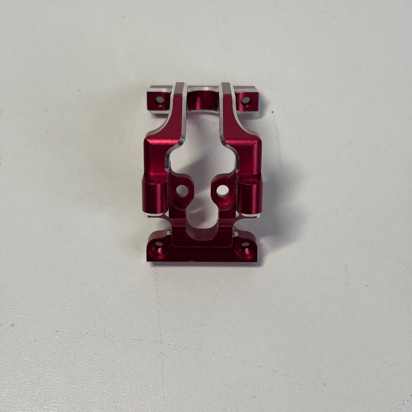 Yokomo Red Alloy Bulkhead Front Lightweight