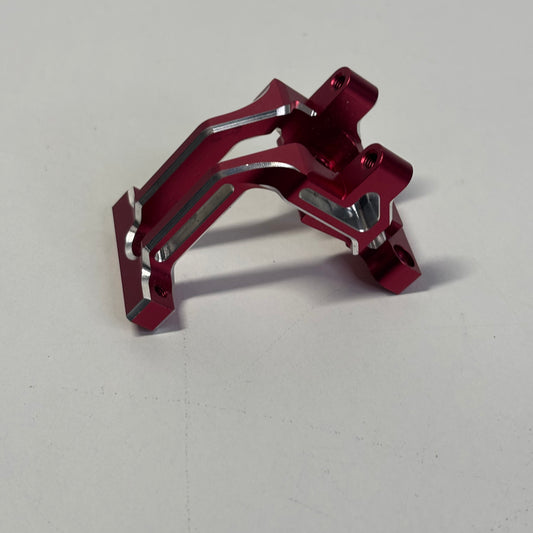 Yokomo Red Alloy Bulkhead Front Lightweight