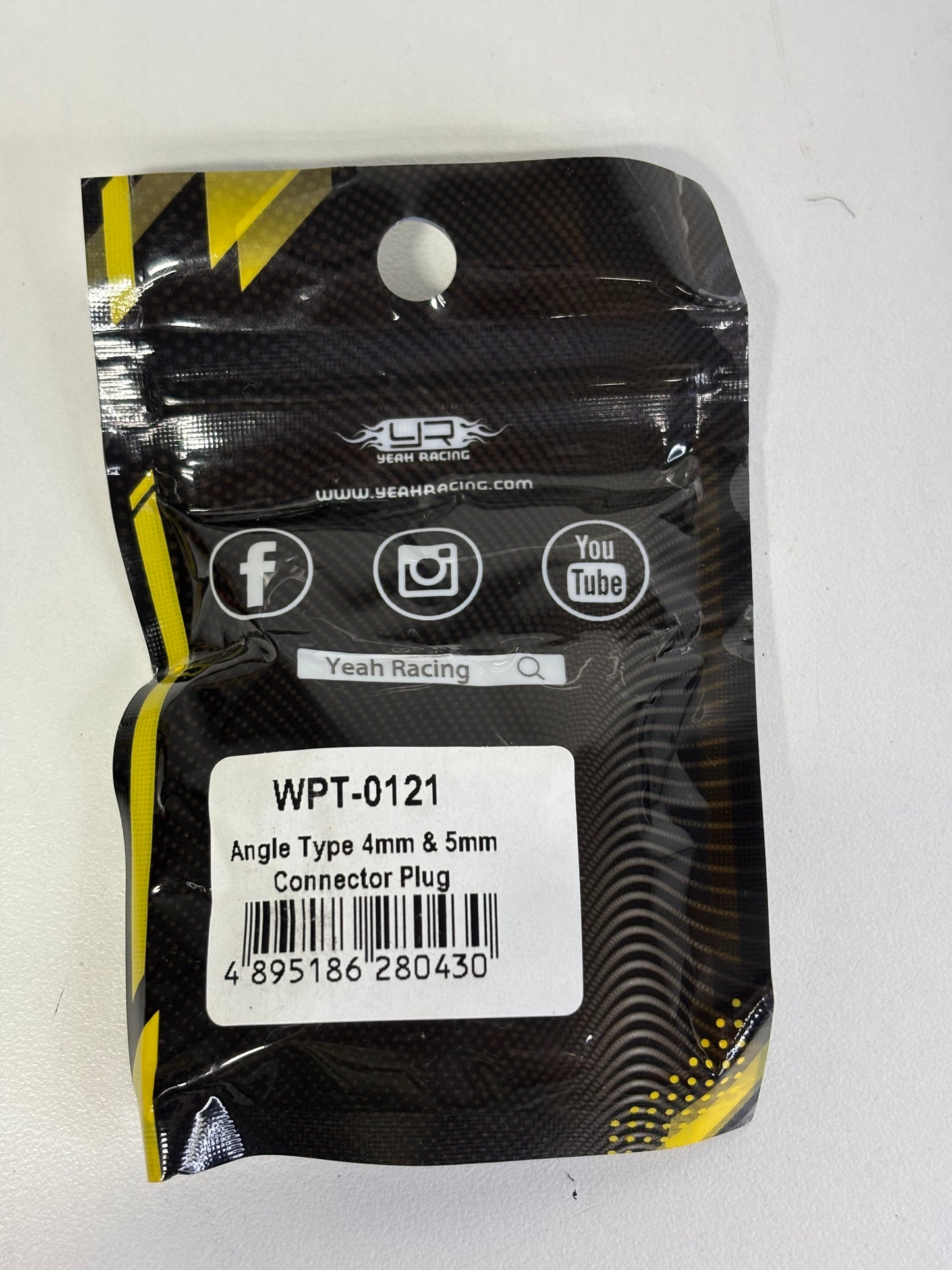 Yeah Racing Angle Type 4mm & 5mm Battery Connector Plug WPT-0121