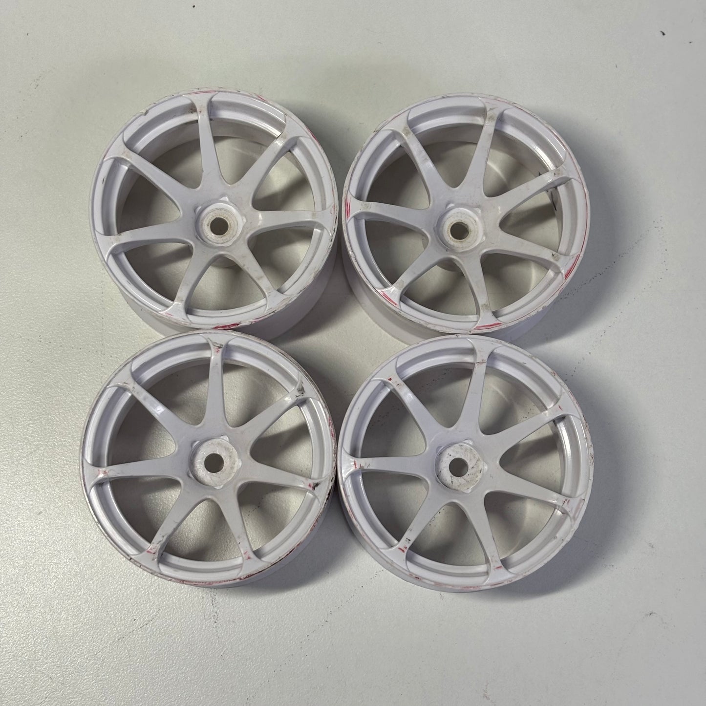 Topline White Wheels AVS Style Offset 10mm