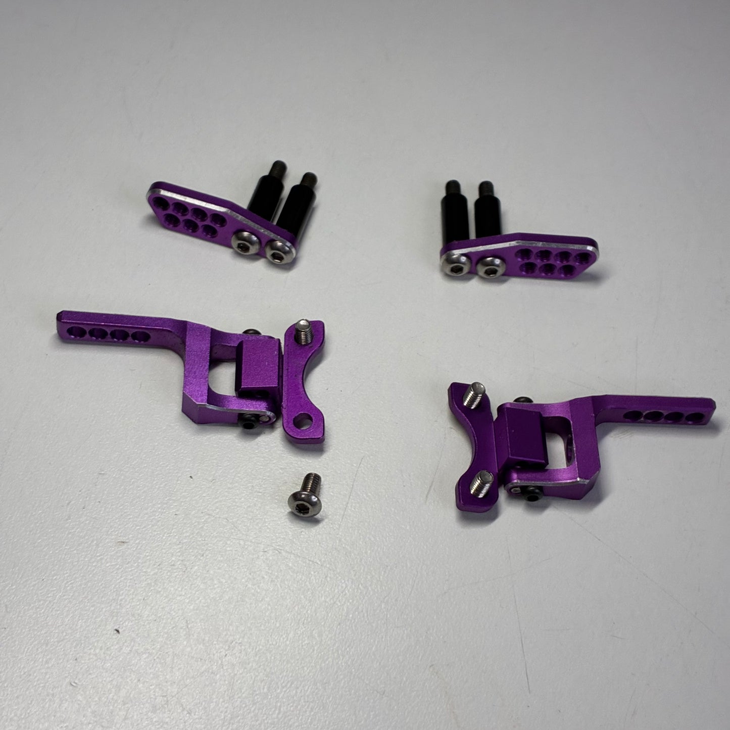 Rhino Racing Purple Alloy H Arm Adaptor