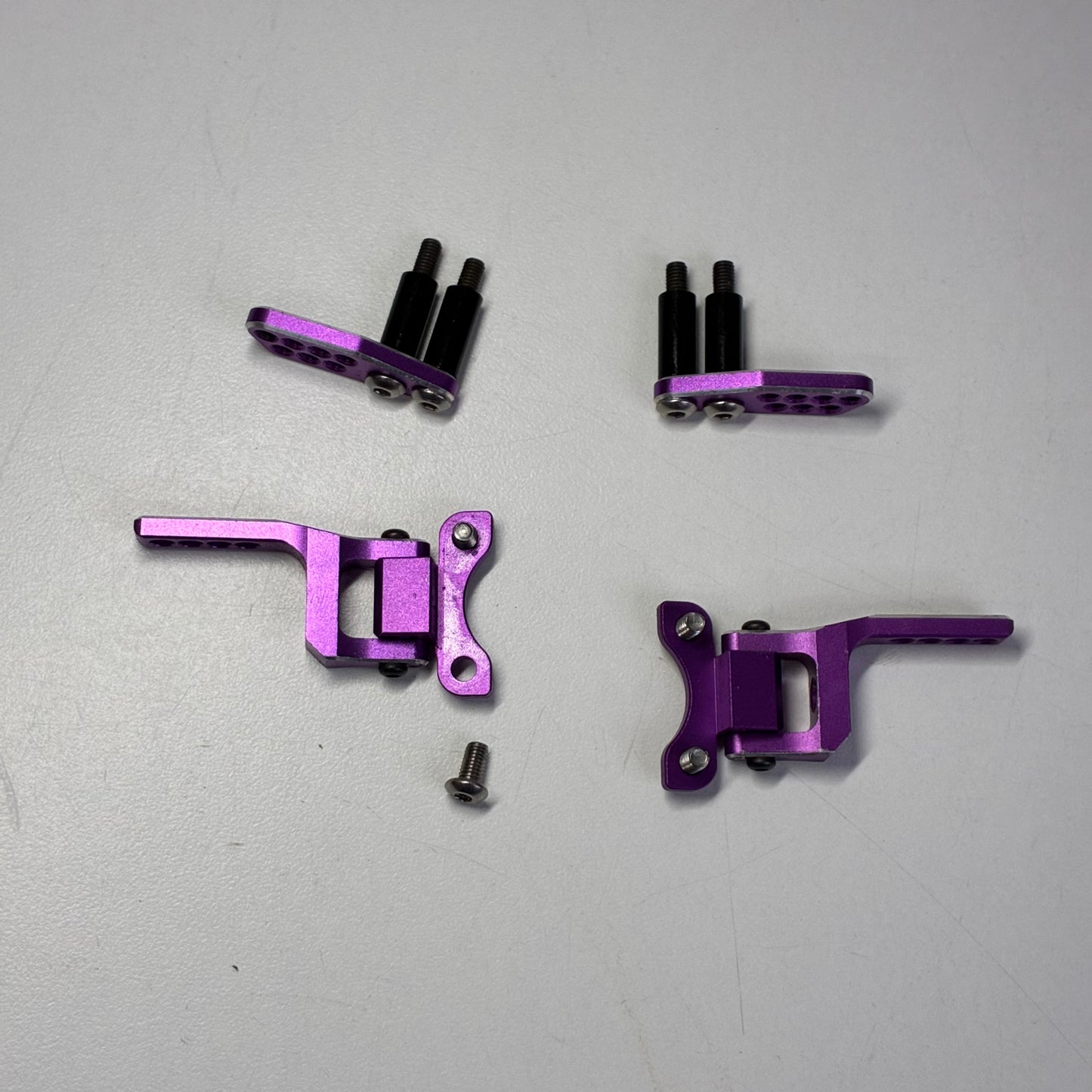 Rhino Racing Purple Alloy H Arm Adaptor