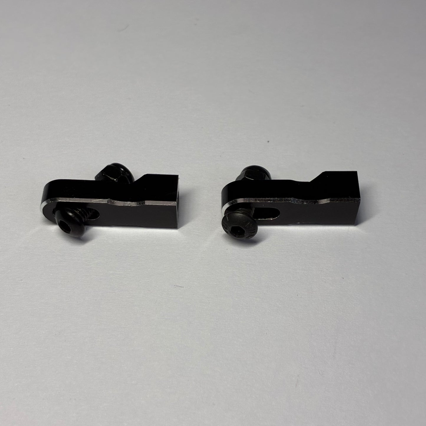 Yeah Racing Servo Mounts Black Alloy