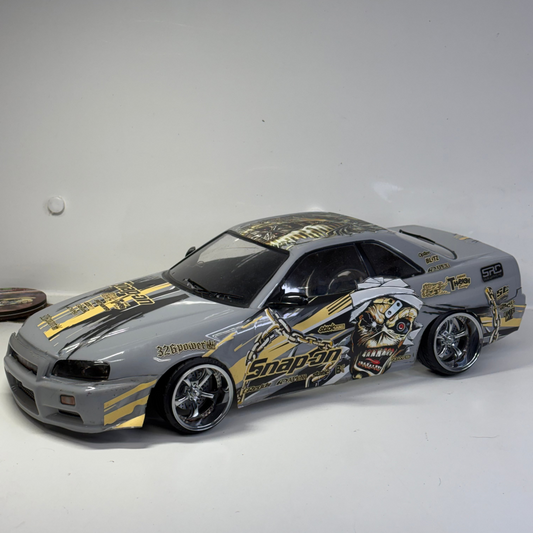 Killerbody R34 GTR Bodyshell With Exhaust Snap On