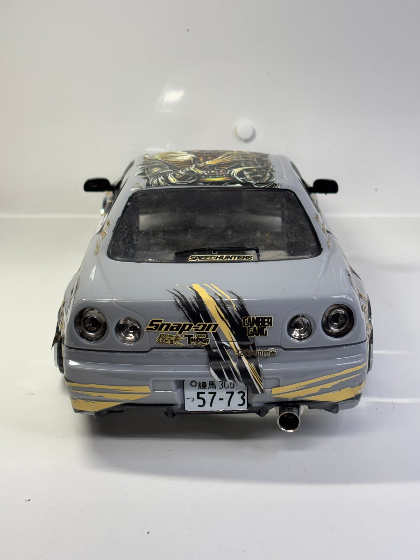 Killerbody R34 GTR Bodyshell With Exhaust Snap On