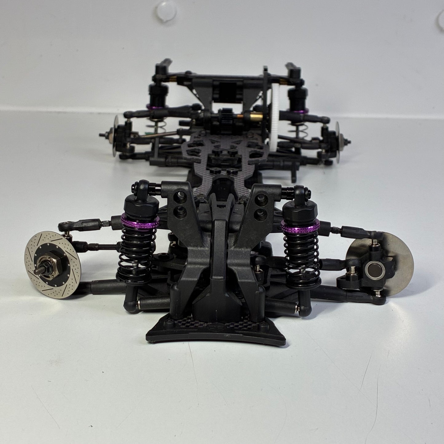 3Racing Sakura D6 Purple Carbon Chassis Black RWD