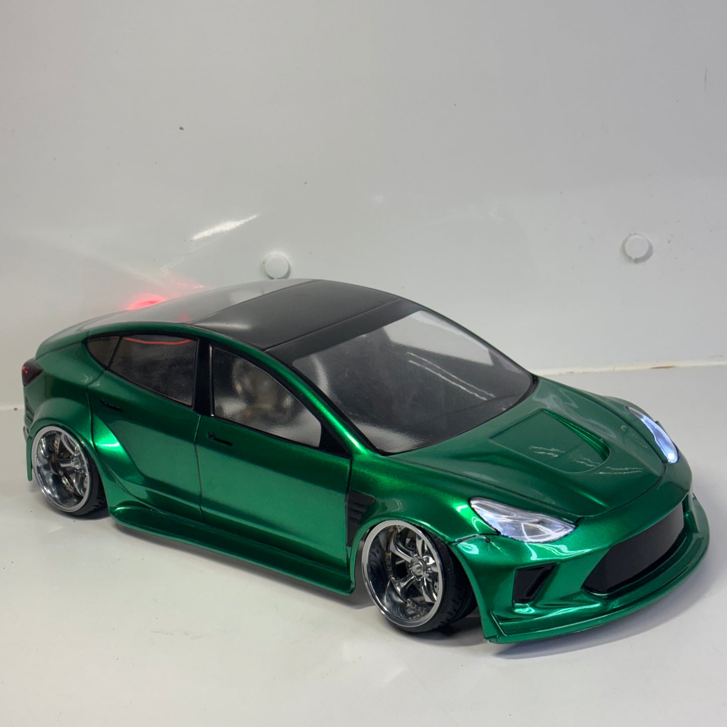 Tesla Model 3 Bodyshell With LED Lights