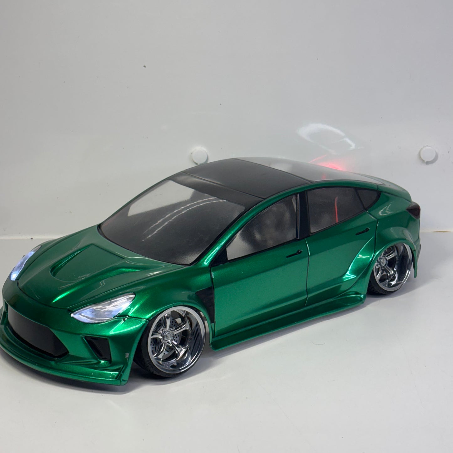 Tesla Model 3 Bodyshell With LED Lights
