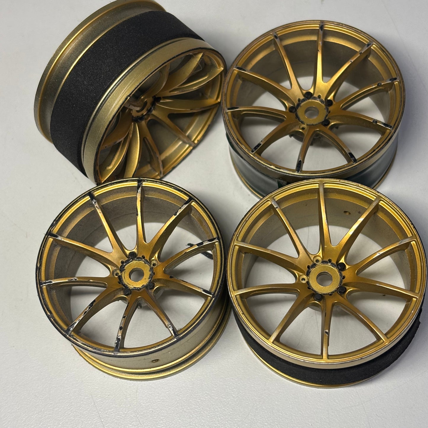 Gold MST 5mm Offset Wheels