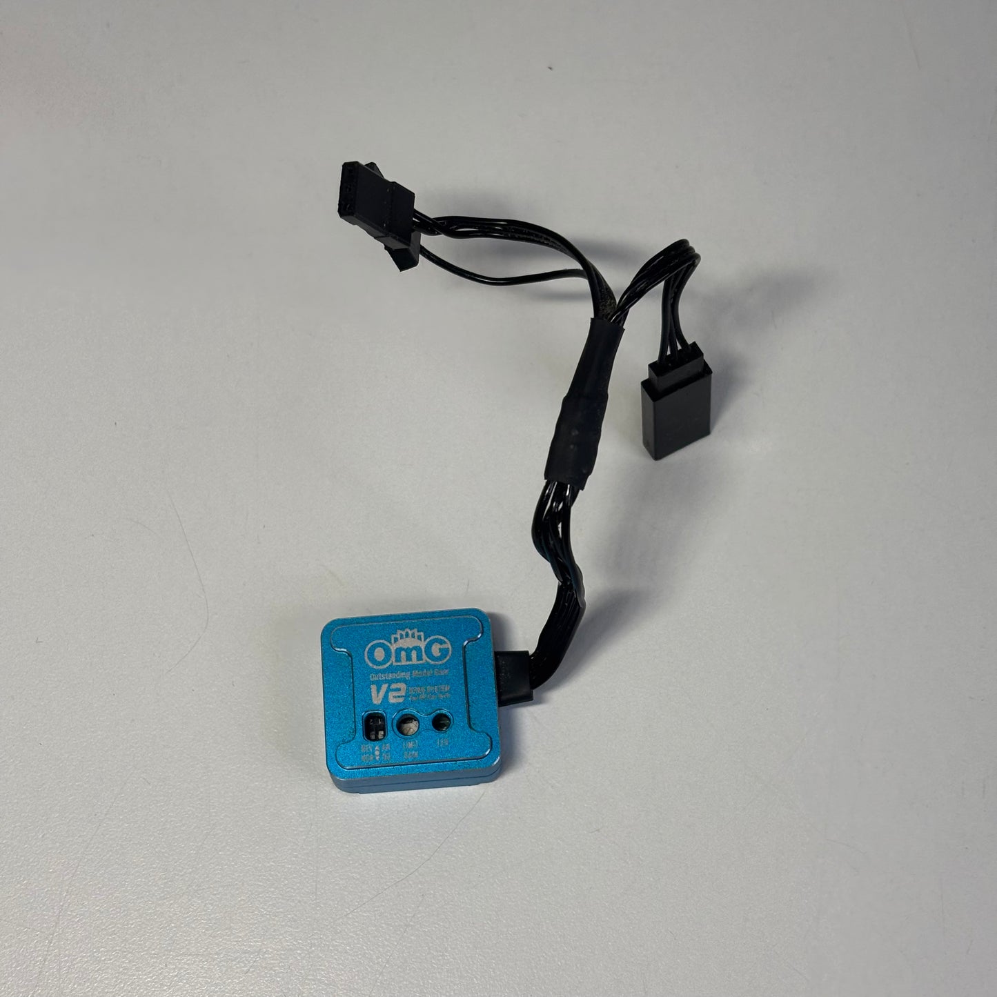 OMG V2 Blue Alloy Gyro