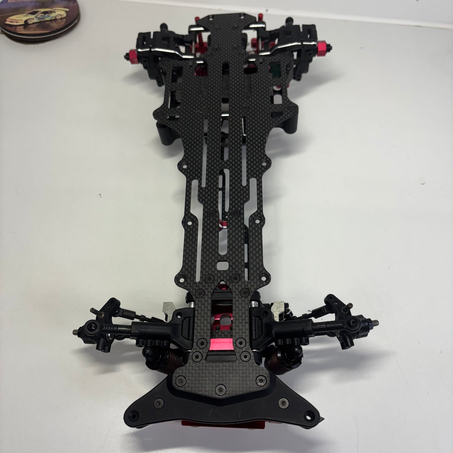 Yokomo YD2 SX3 Z Carbon & Red Alloy Chassis