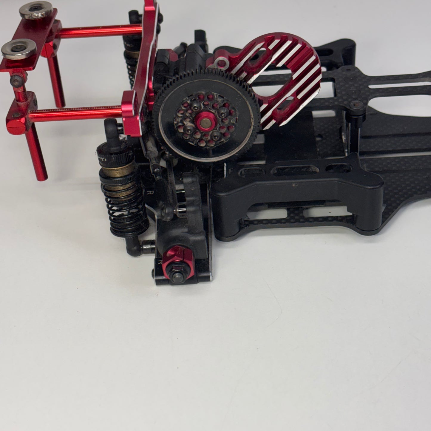 Yokomo YD2 SX3 Z Carbon & Red Alloy Chassis