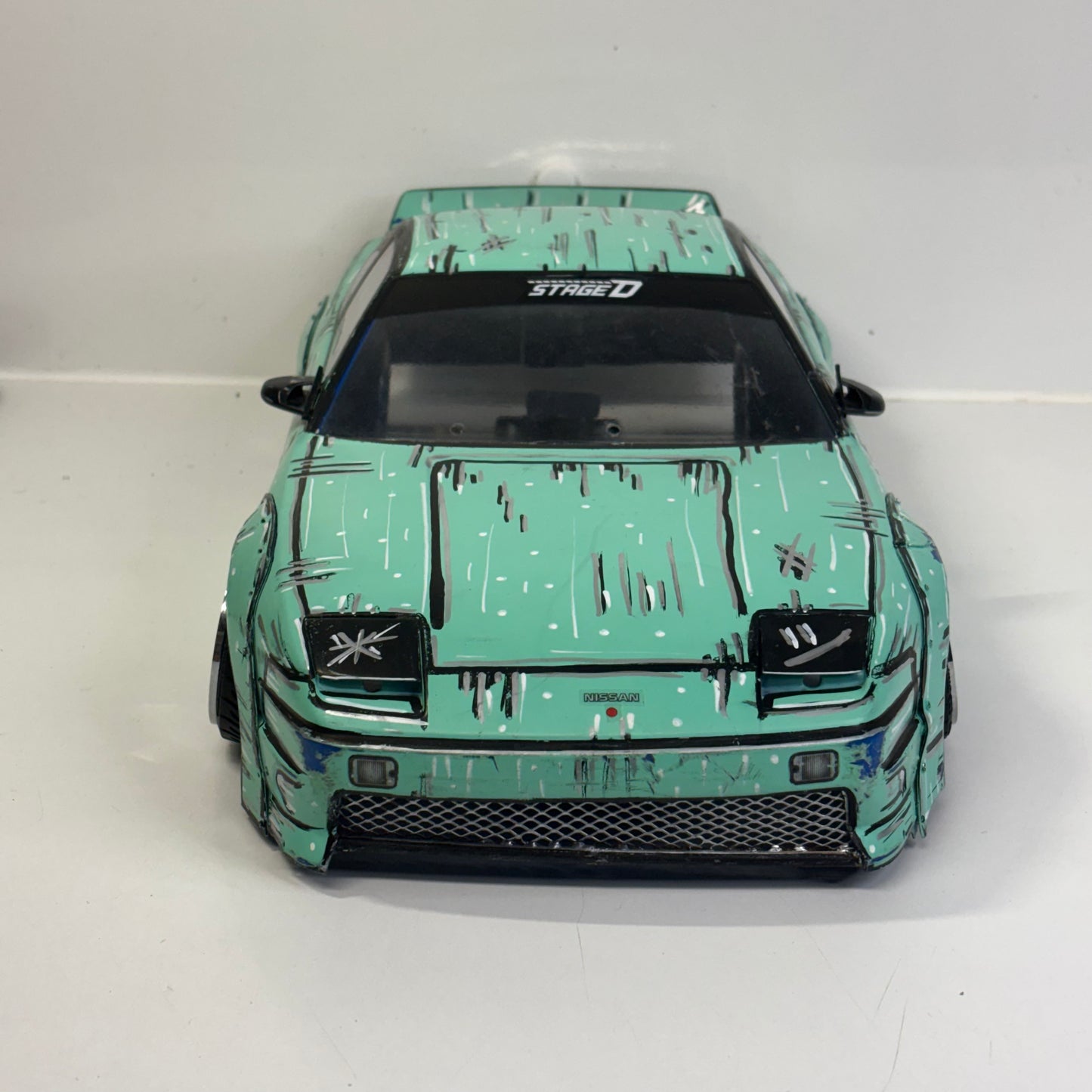Nissan S13 180sx Mint Green Bodyshell