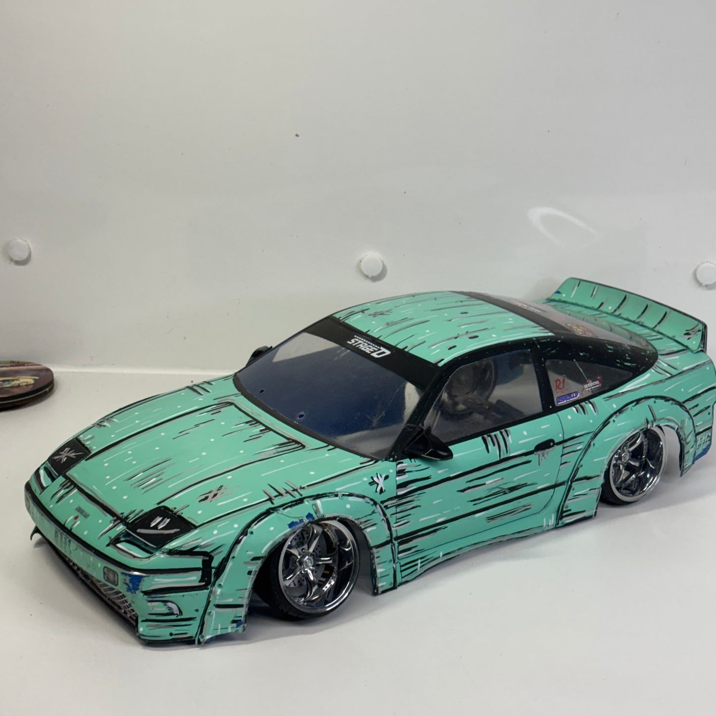 Nissan S13 180sx Mint Green Bodyshell