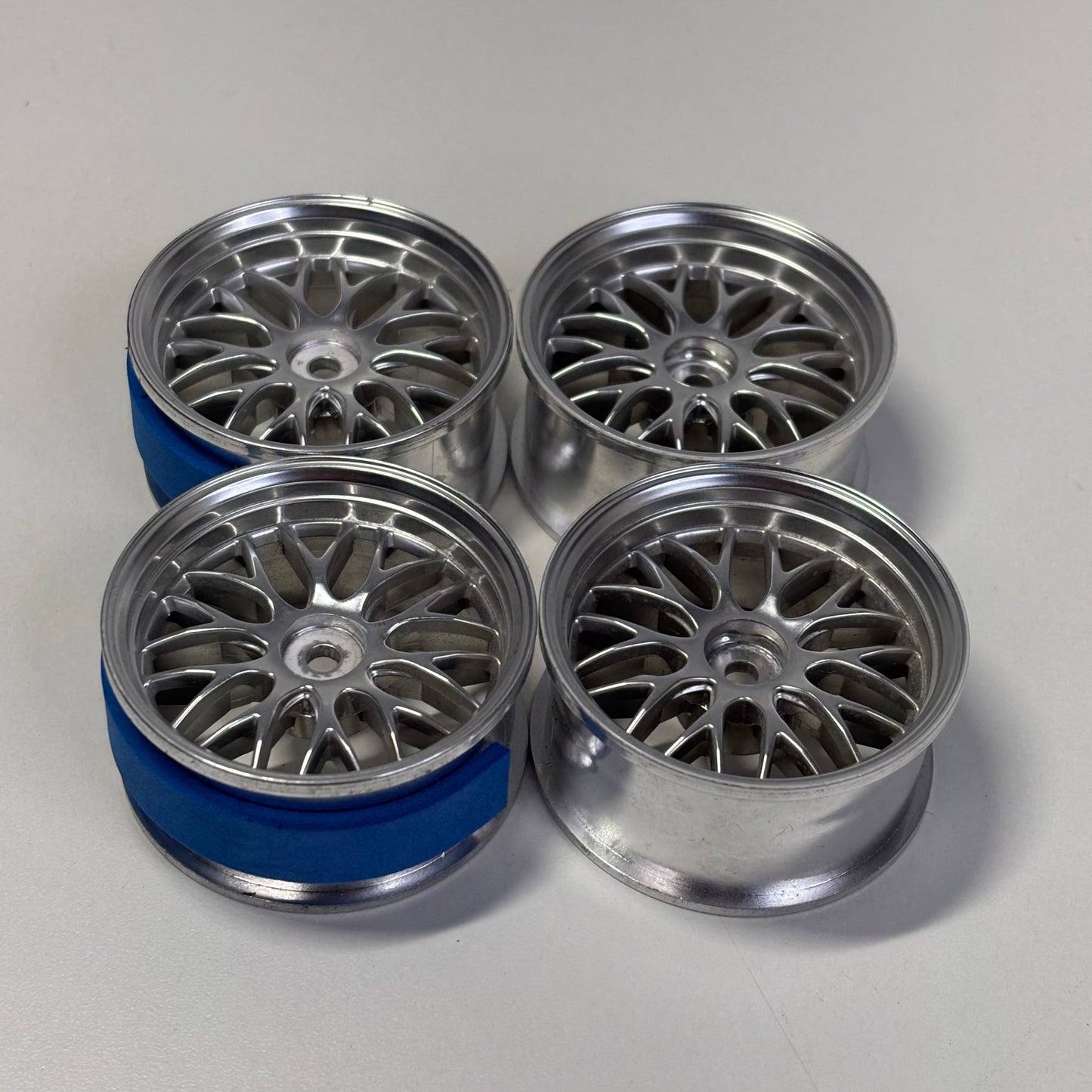 Mikuni Wheels Offset 3/5 Silver Mesh BBS Style