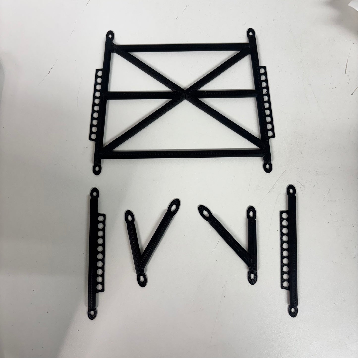 3D Printed Roll Cage Different Colours
