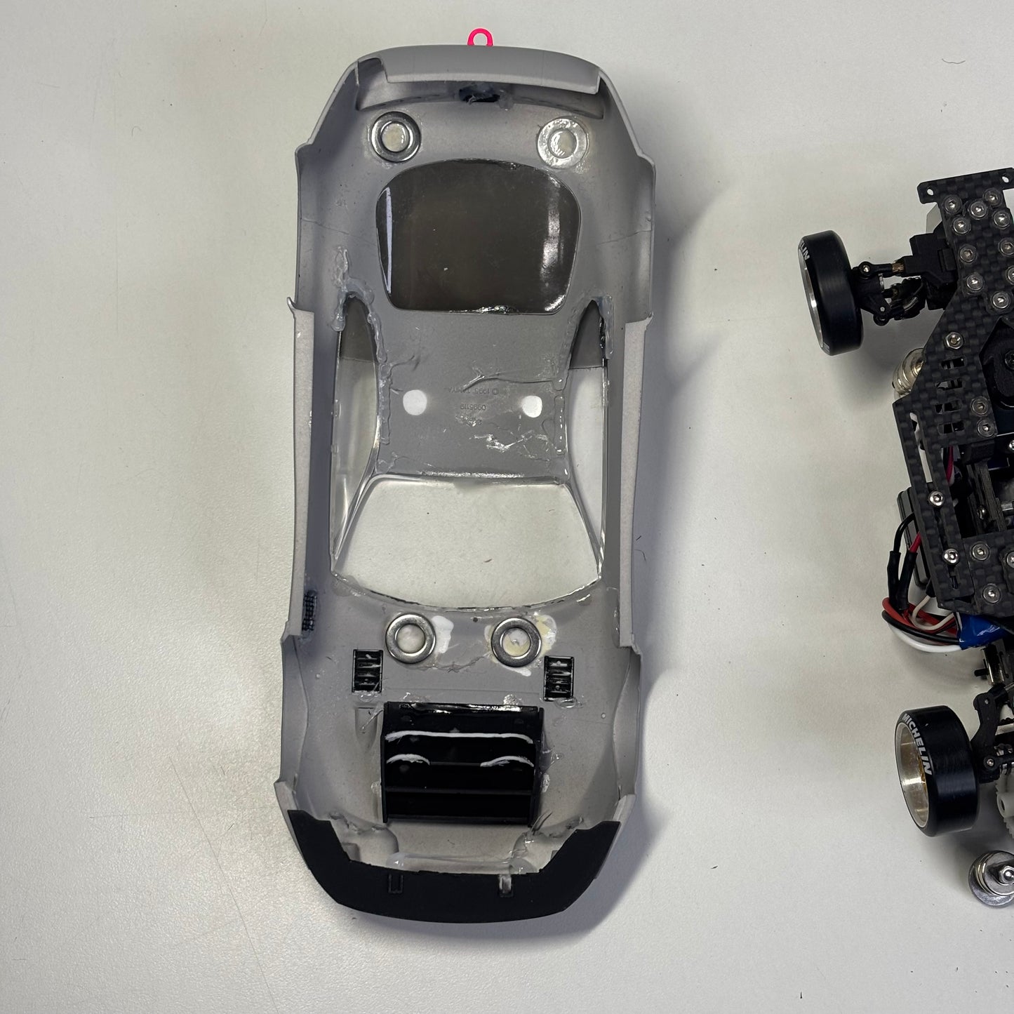 1:24 Carbon Mini Small Scale Drift Ready To Run Supra A80 Brushless