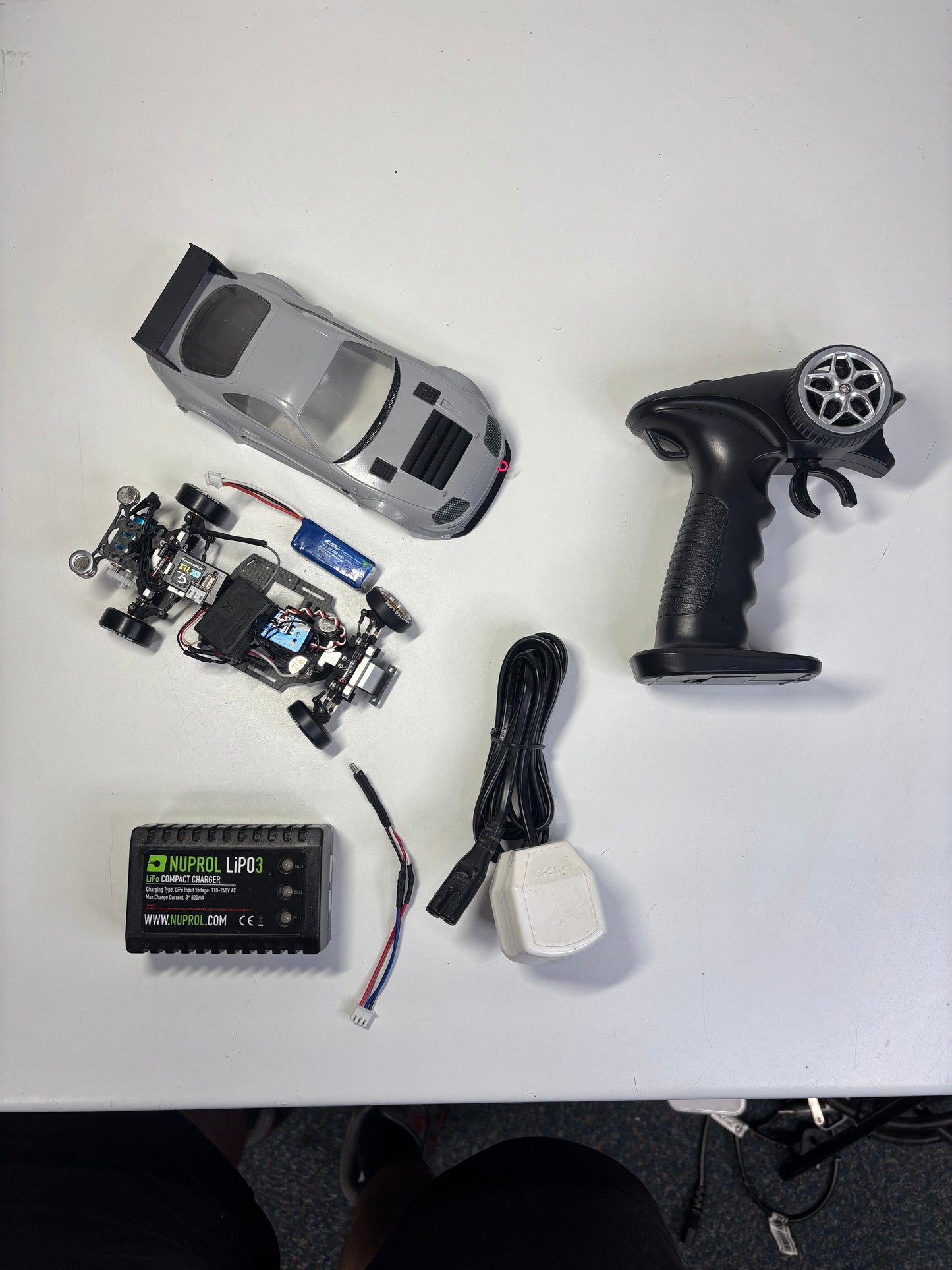 1:24 Carbon Mini Small Scale Drift Ready To Run Supra A80 Brushless