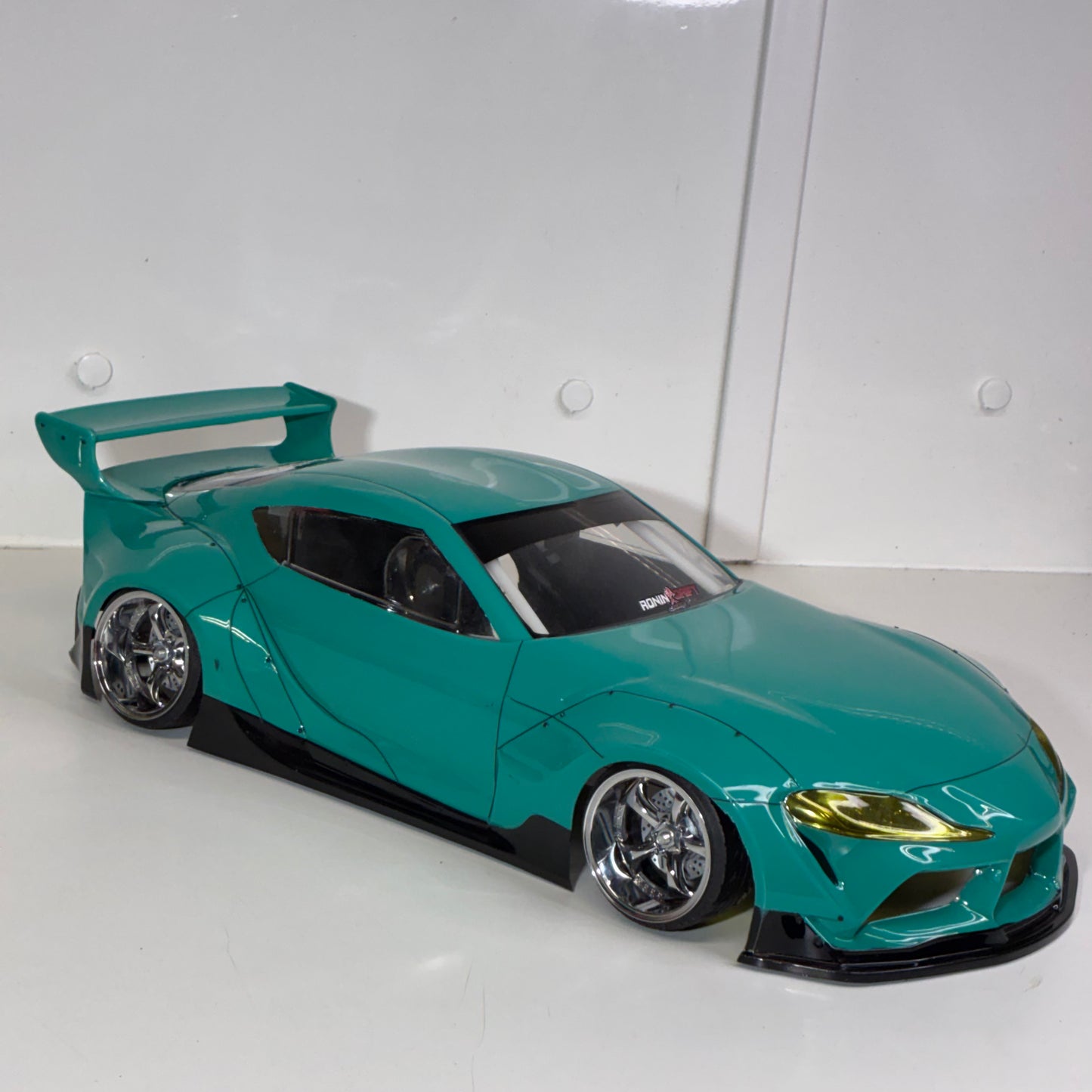 Yokomo Toyota A90 GR Supra Teal Bodyshell