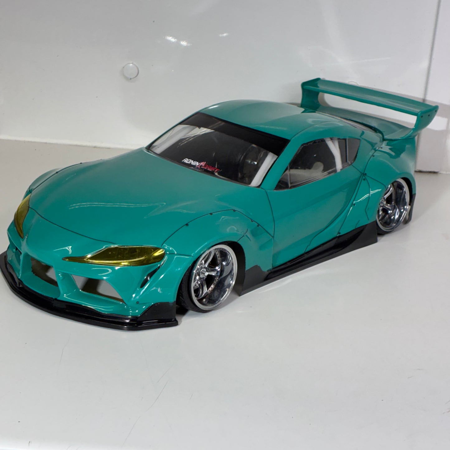 Yokomo Toyota A90 GR Supra Teal Bodyshell