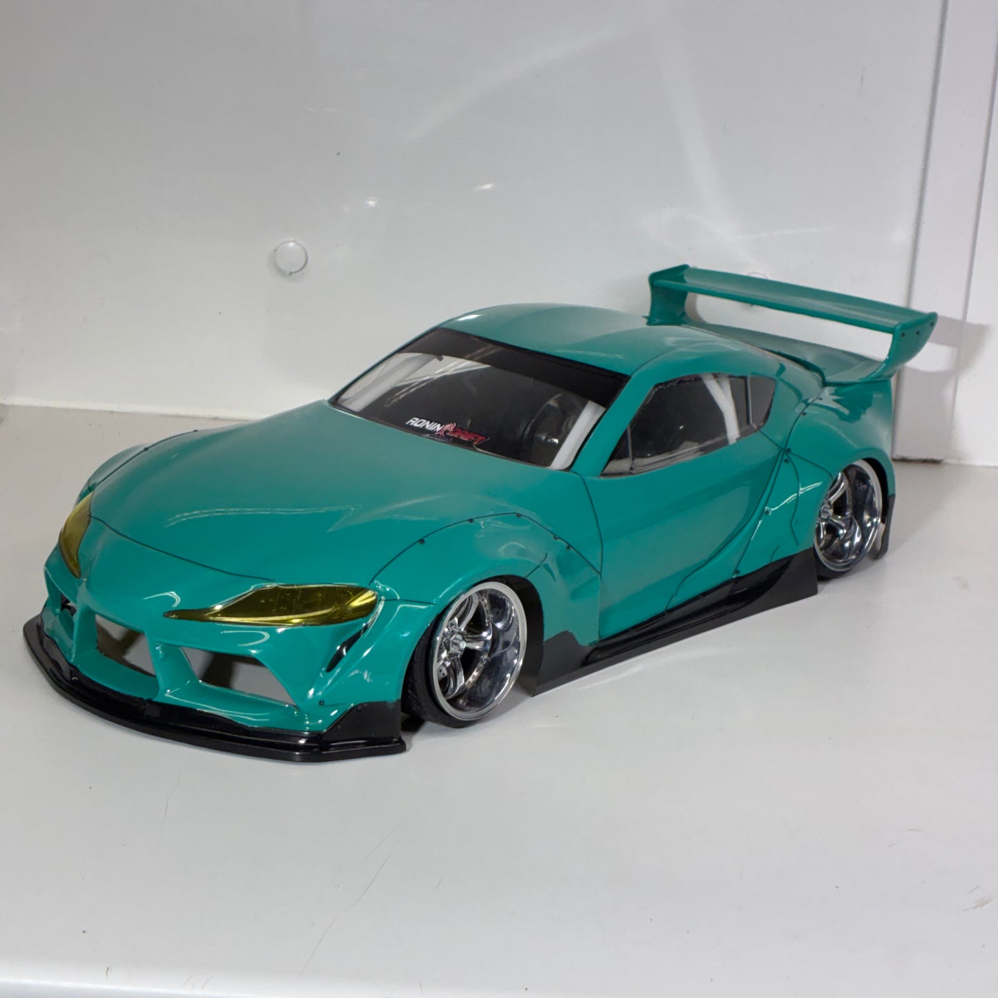 Yokomo Toyota A90 GR Supra Teal Bodyshell
