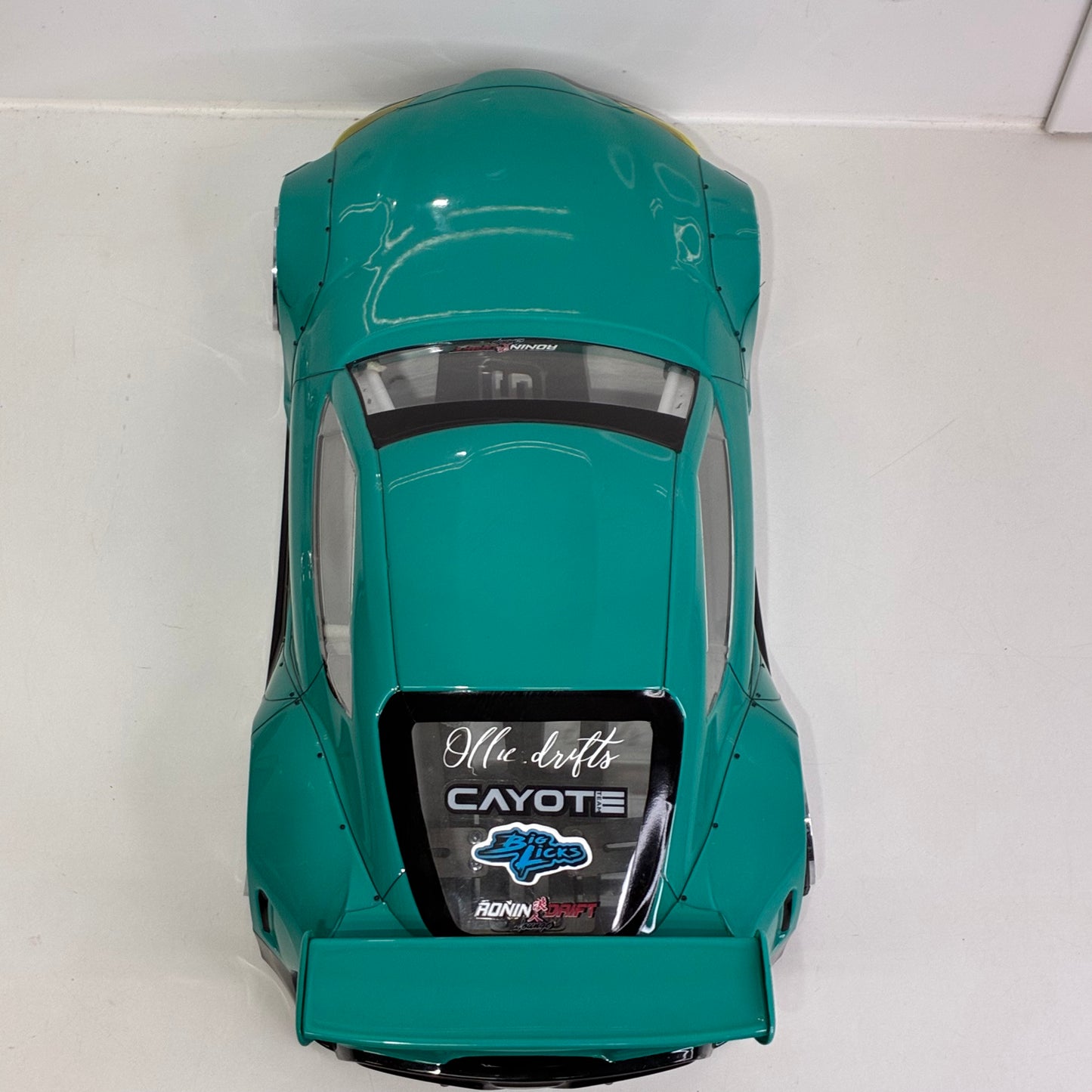 Yokomo Toyota A90 GR Supra Teal Bodyshell
