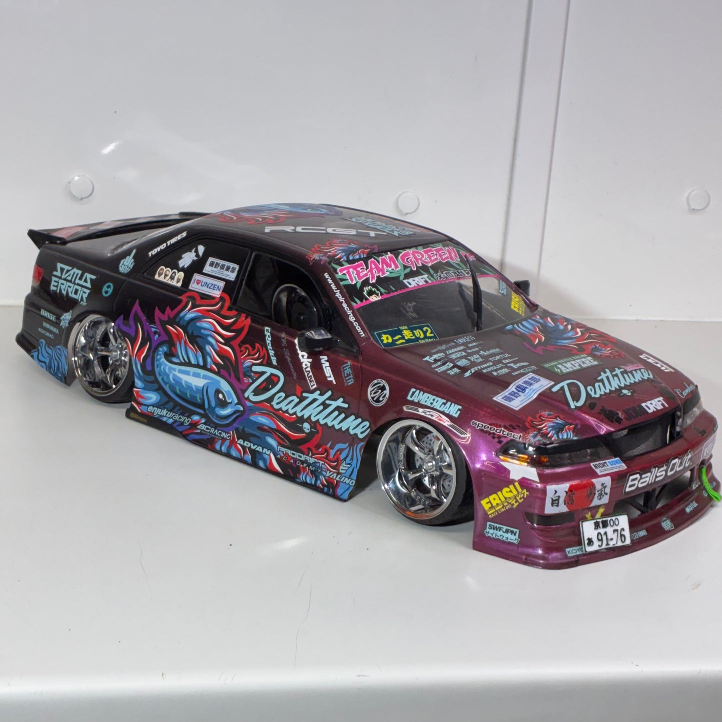 Pandora Toyota JZX Mark II Bodyshell Deathtune Livery