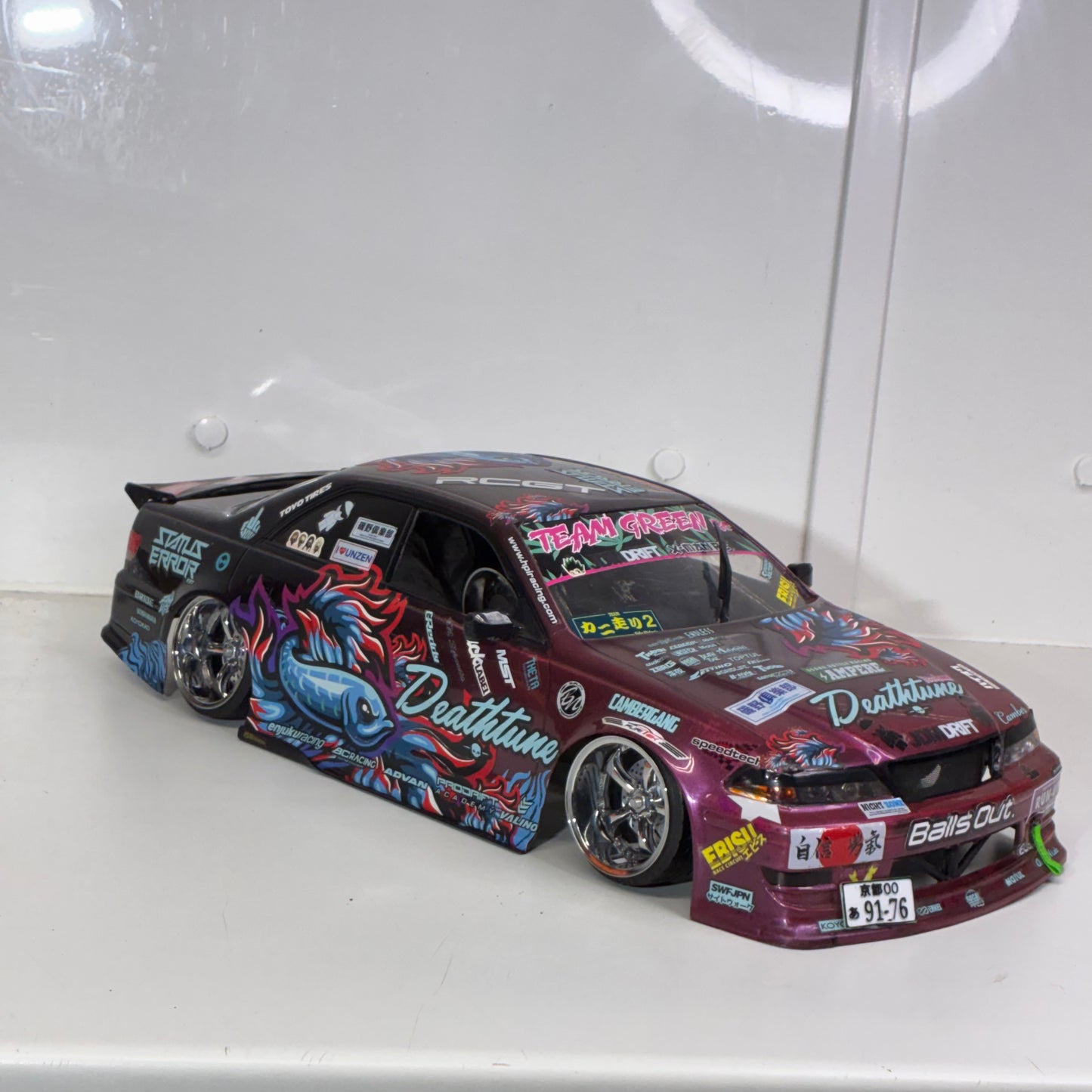 Pandora Toyota JZX Mark II Bodyshell Deathtune Livery