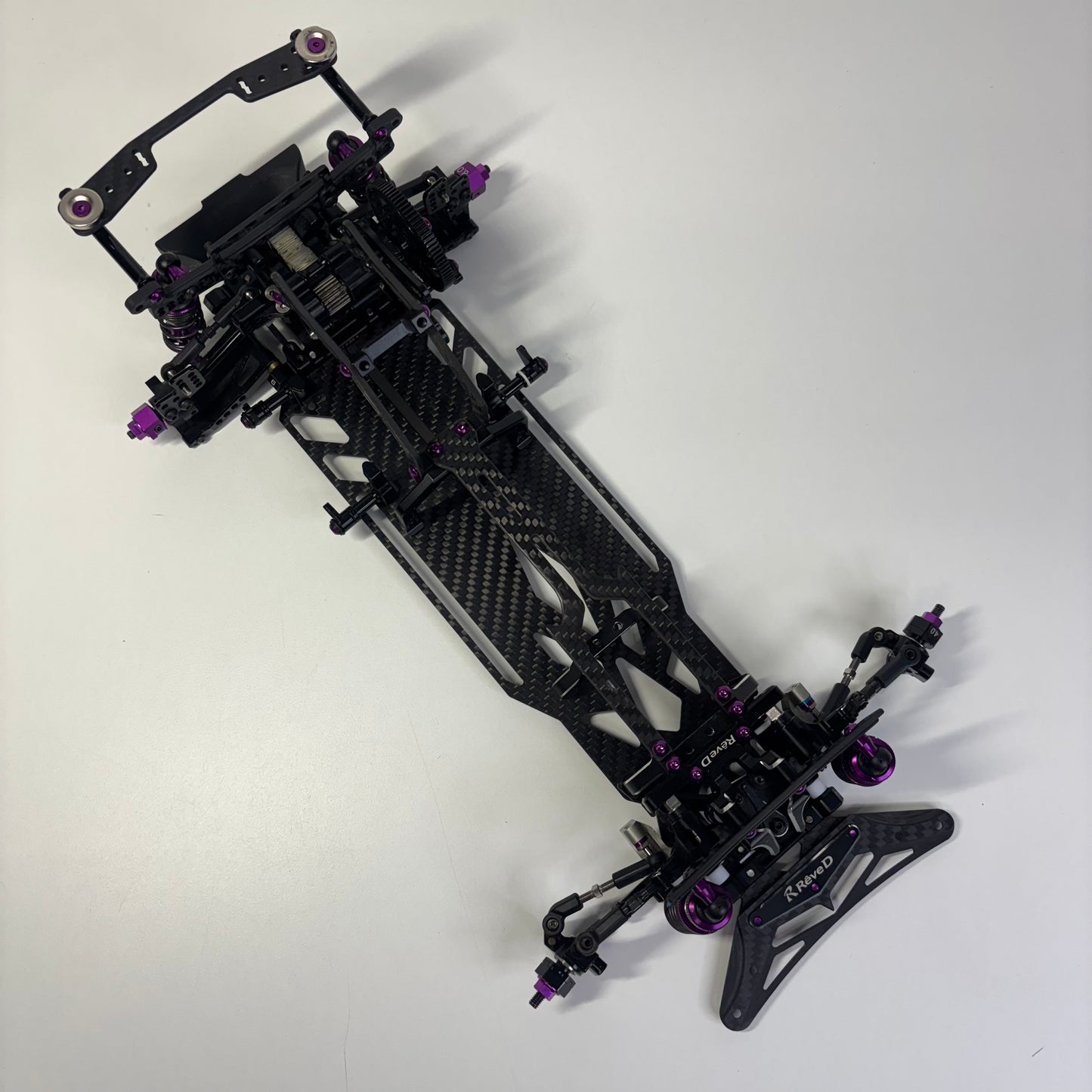 Reve D MC-1 MC1 Carbon Alloy Fully Hop Up RWD Drift Chassis