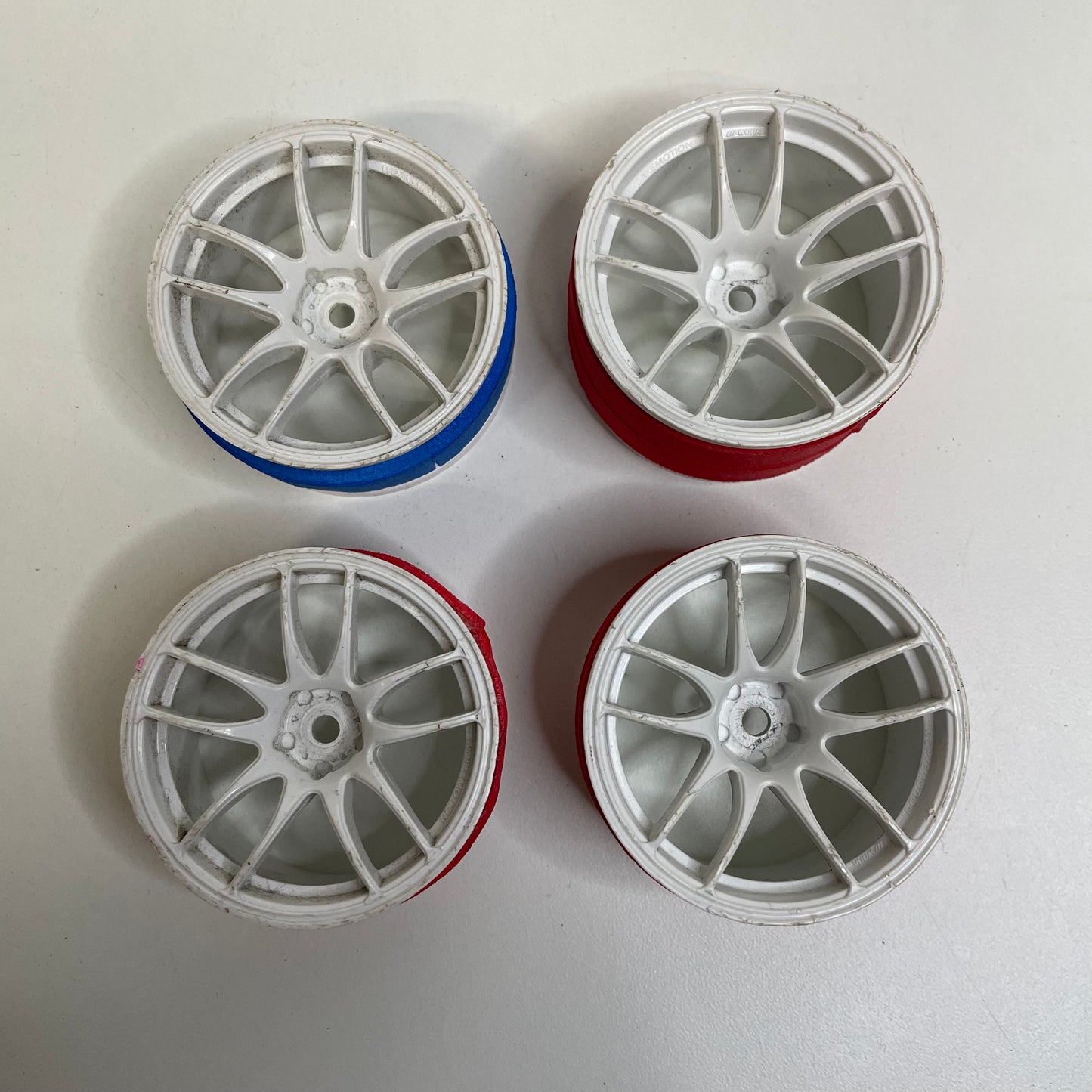 Overdose Work Emotion Wheels White 30-9 26-5