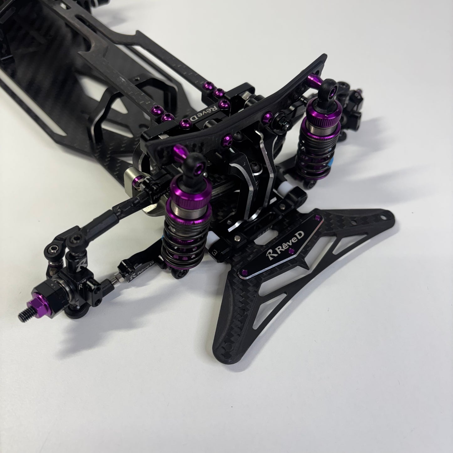 Reve D MC-1 MC1 Carbon Alloy Fully Hop Up RWD Drift Chassis