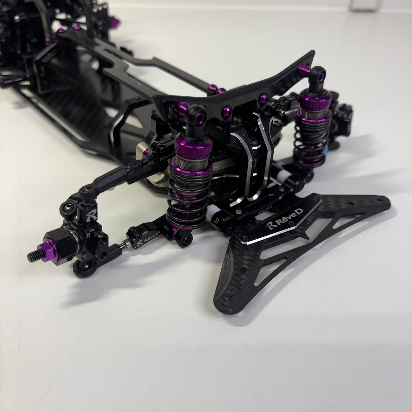 Reve D MC-1 MC1 Carbon Alloy Fully Hop Up RWD Drift Chassis