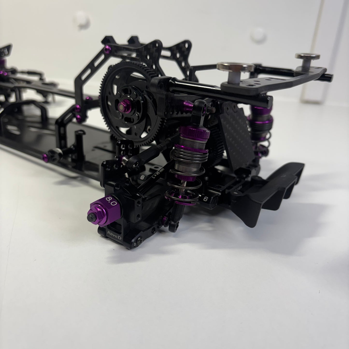 Reve D MC-1 MC1 Carbon Alloy Fully Hop Up RWD Drift Chassis