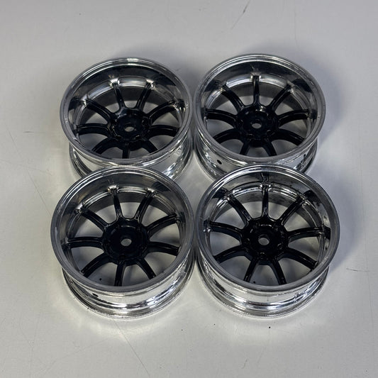 Chrome & Black Wheels