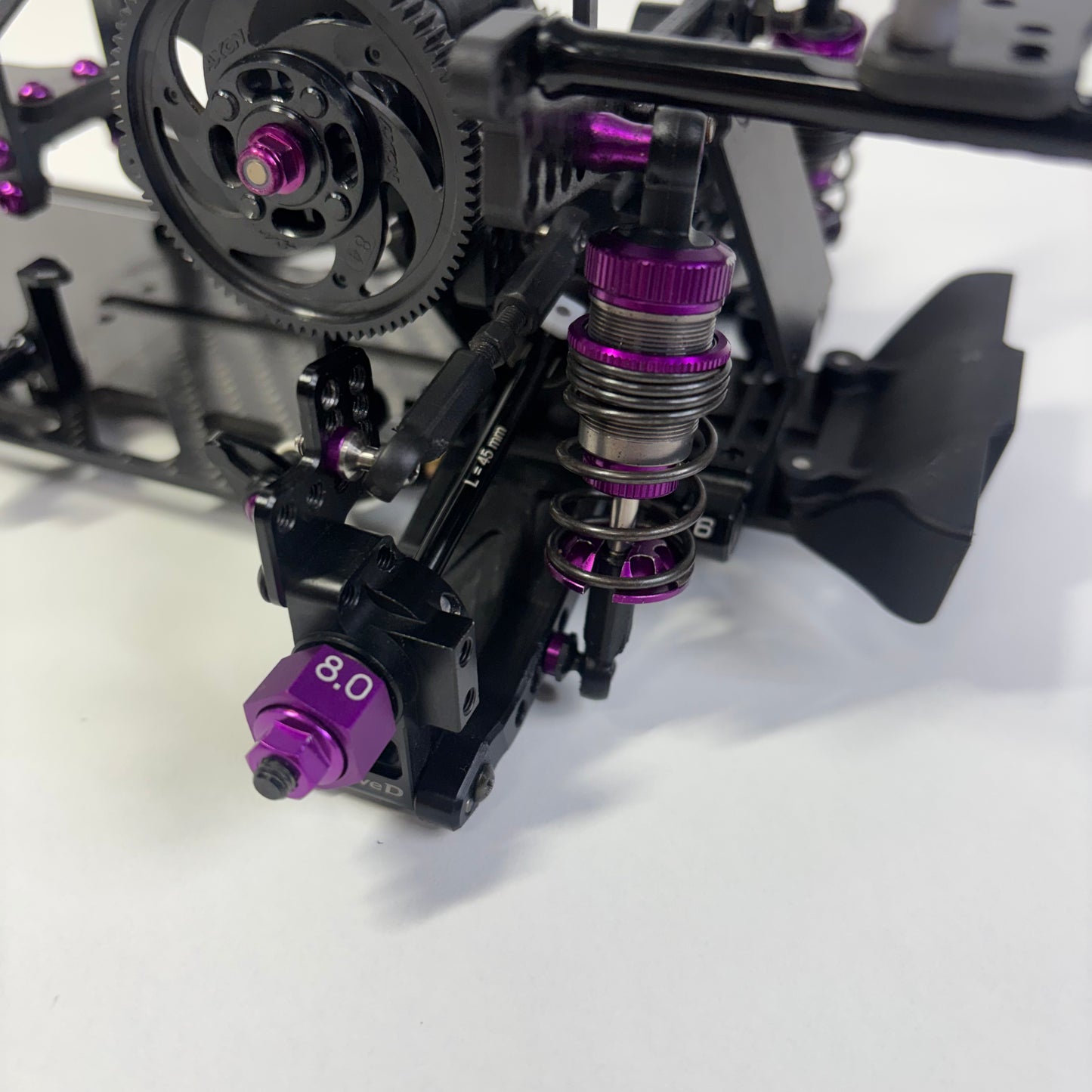 Reve D MC-1 MC1 Carbon Alloy Fully Hop Up RWD Drift Chassis